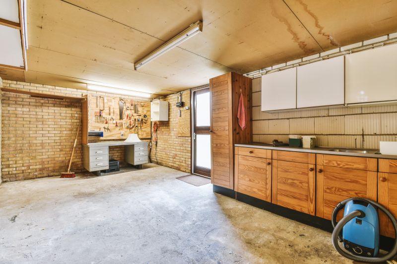 Organized Garage Cabinets