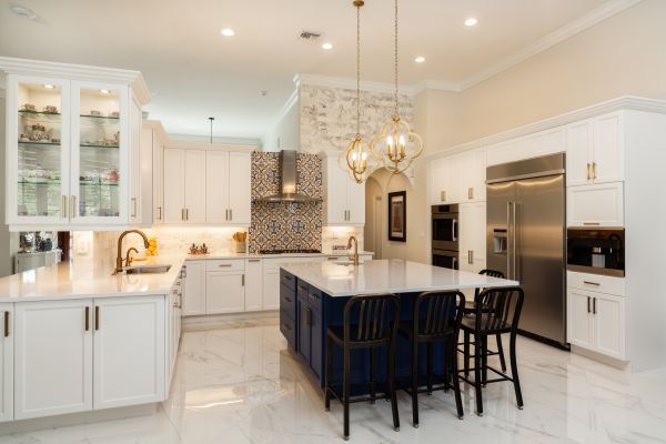 Kitchen Island Construction in Greenville