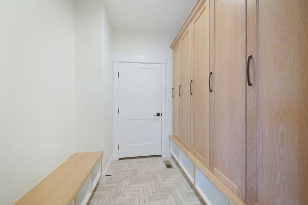 Mudroom Cupboard Installation in Greenville
