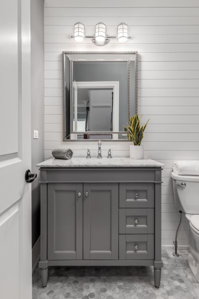 Bathroom Cabinet Installation in Greenville